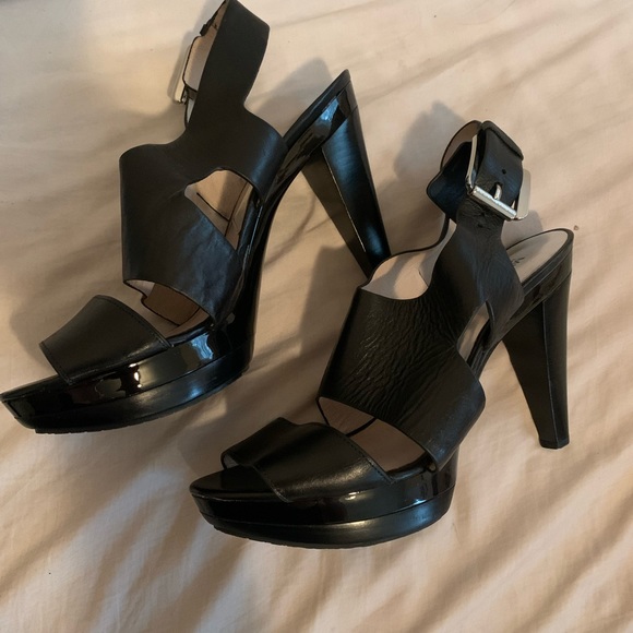 MICHAEL Michael Kors Shoes - Michael Michael Kors black leather heels size 11M
